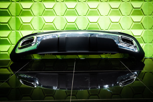 Diffusor Hinten mit Auspuffblenden f&uuml;r Mercedes-Benz GLS W167