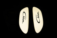 Original Bugatti Chiron Schriftzug / Emblem Satz Mittelkonsole Li / Re