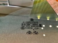 T&uuml;r Seitenscheiben Heckscheibe get&ouml;nt f&uuml;r Rolls-Royce Cullinan